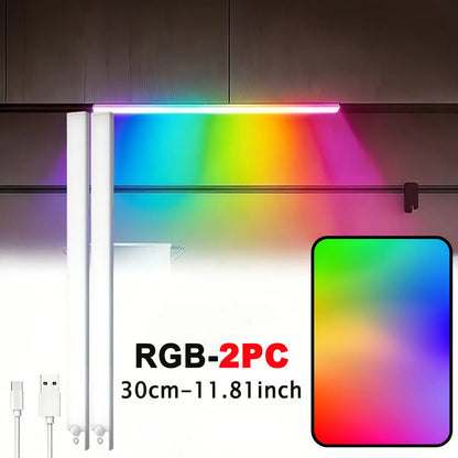 RGB Ambient Sensor Light - Adjustable Rainbow Gradient Running Light Suitable for Various Scenes Such As Living Room Bedroom