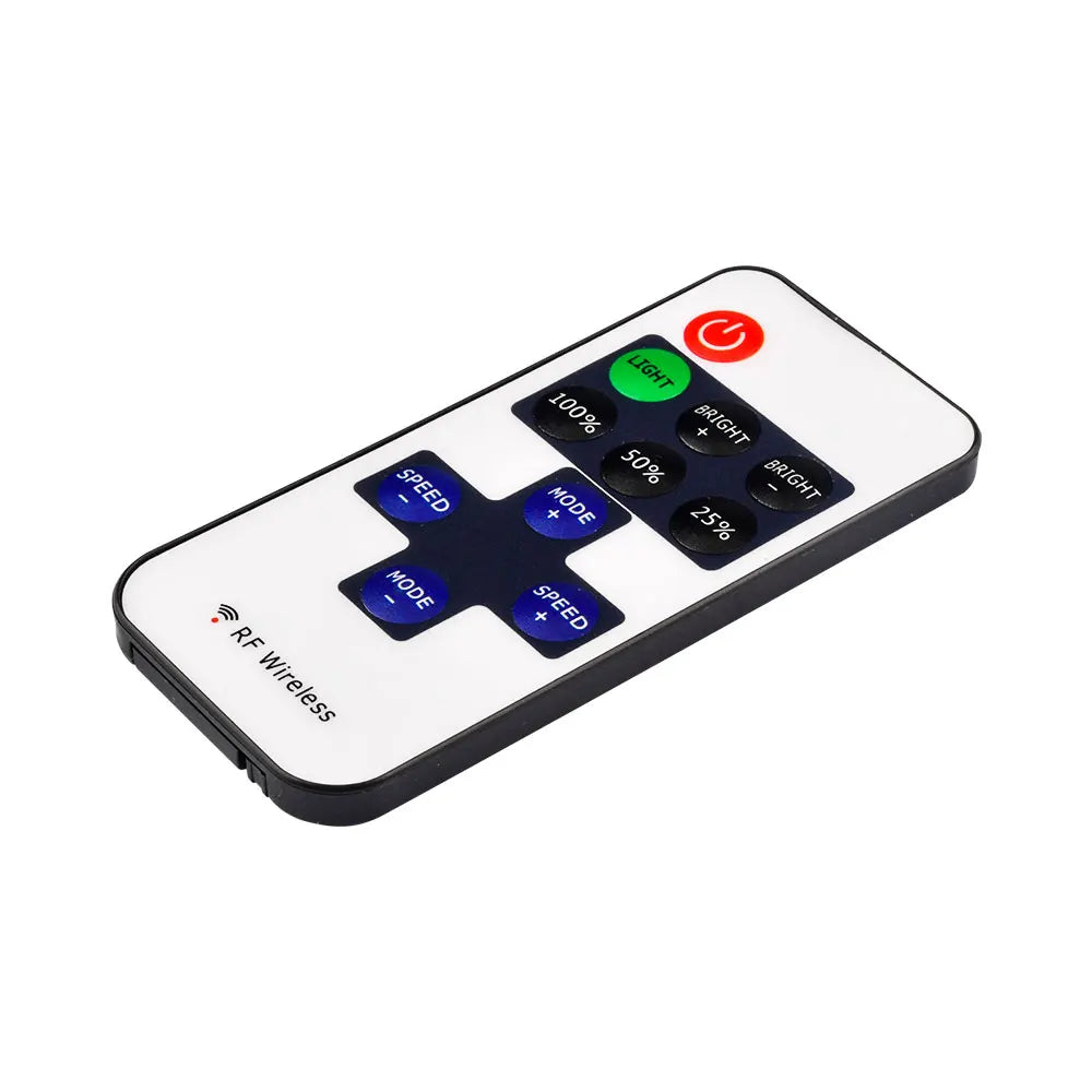 Mini LED Single Color Dimmer 11key RF Wireless Remote Controller DC 5V 12V 24V for LED Strip Light