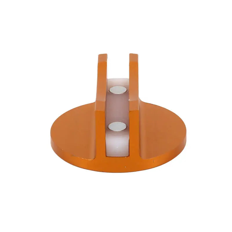 Pinch Weld Jack Adapter Magnetic Aluminum Grooved Magnetic Jacking Puck Universal Magnetic Jack For Sub-Frame Vehicle Floor Jack