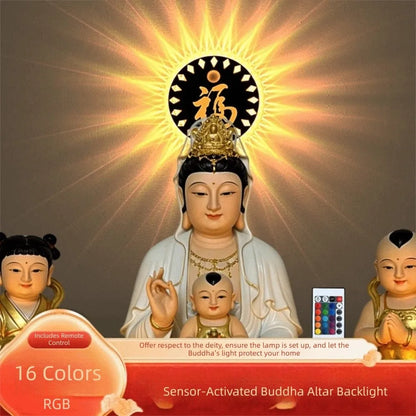 RGB Ambient Light Wireless Wall Lamp USB Rechargeable Dimmable Control RGB Gradient Lamp Motion Sensor Magnetic Sticker