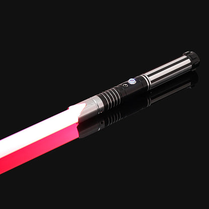 RGB Metal Lightsaber — 14-Color LED Sword with Sound Effects & USB Rechargeable Battery