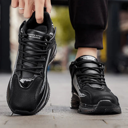 Men Sports Shoes High-quality Trendy Soft Thick Soled Comfortable Non Slip Versatile Breathable Outdoor Jogging Leisure Shoes