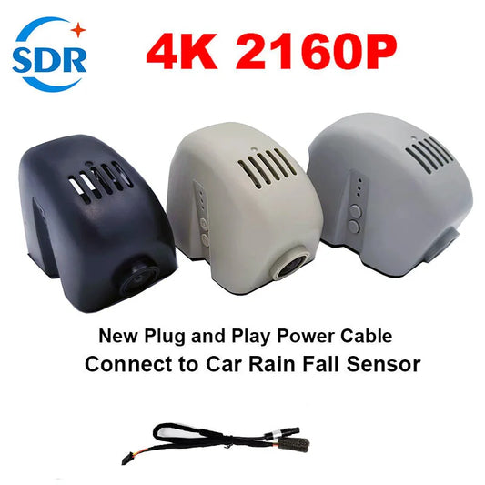 4K UHD 2160P Plug and play Car DVR Video Recorder WiFi Dash Cam Camera original for Audi Car A1 A3 A4 A5 A6 Q3 Q5 Q7 2004-2020