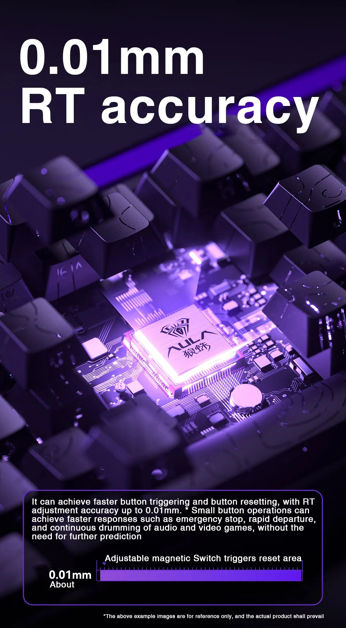 HERO 68HE RGB Mechanical Gaming Keyboard, 68-Key Wired